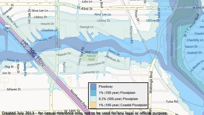 mangum manor flood map